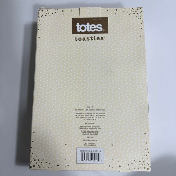 TTOTES TOASTIES Black Eye Mask & Ballet Slippers Set Womens Size Large 8-9 NEW - Picture 3 of 12